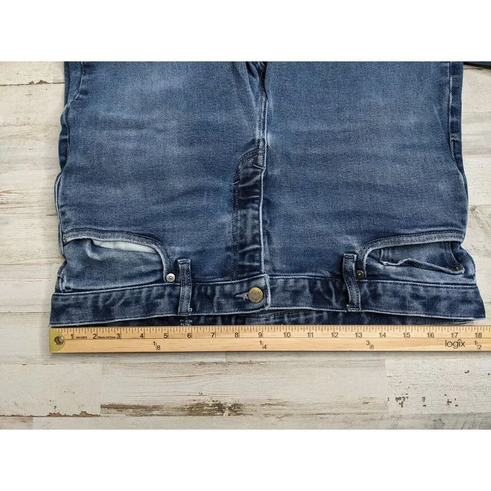 Banana Republic Legacy Jeans Mens 36x30 (36x29) Slim Fit Straight Leg Blue Denim